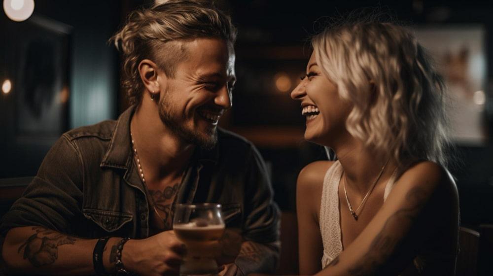 homme essaye de plaire à une femme