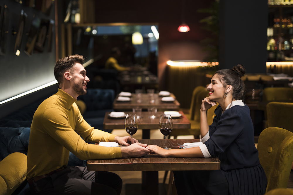 Rencard dans un restaurant