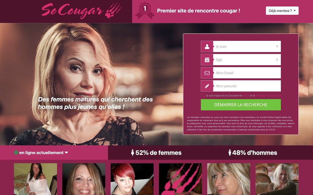 SoCougar : le site pour rencontrer des femmes matures qui profitent de la vie