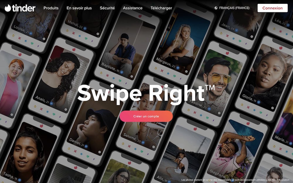 Tinder : l'application de rencontre la plus populaire dans le globe